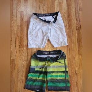 2 "Mossimo Supply Co." men's bathing suits